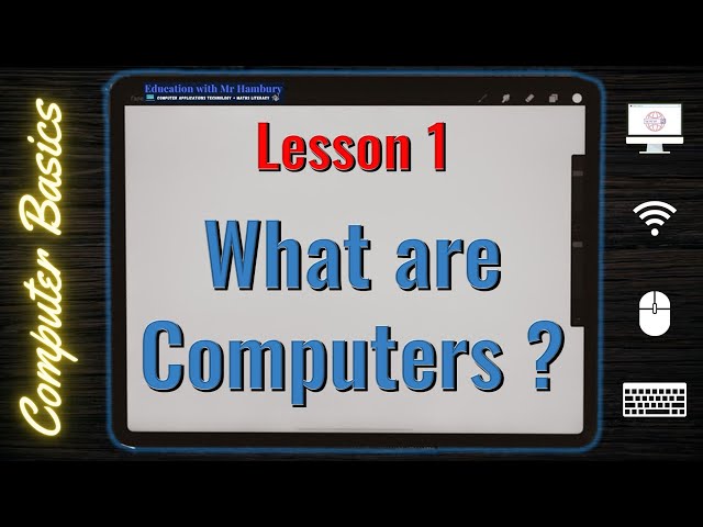 What are Computers ? | Let's learn the basics of Computers