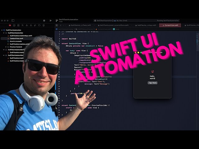 SwiftUI Simple Mac App | Automation Tutorial in 6 minutes
