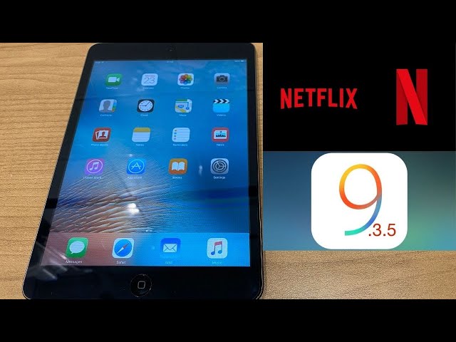 How To Install Netflix On An Old iPad When You Can't Install From The App Store 9.3.5 (2021)