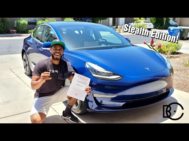 Tesla Model 3 Performance Stealth Edition DELIVERY DAY | Taking Delivery Of My Electric DREAM CAR