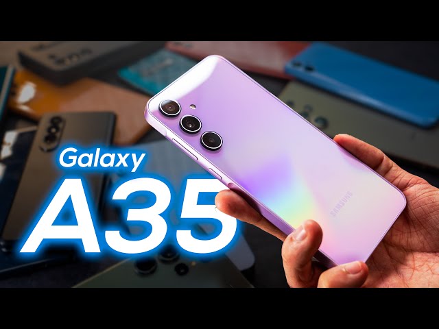 Malah bisa lebih rekomen dari Galaxy A55 - Unboxing Samsung Galaxy A35.