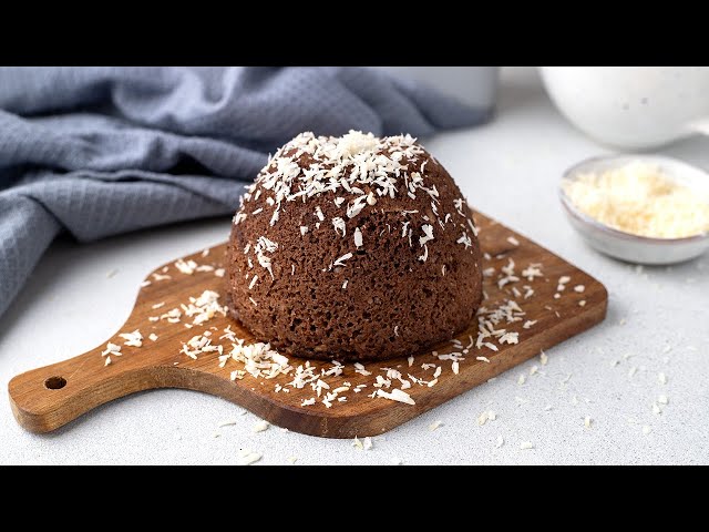 Easy Keto Coconut Chocolate Mocha Mug Cake