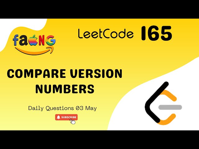 🧮Compare Version Numbers | Leetcode 165 | Java Solution 🚀