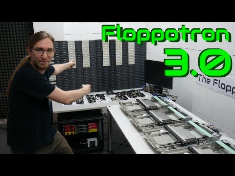 The Floppotron 3.0 - Computer Hardware Orchestra