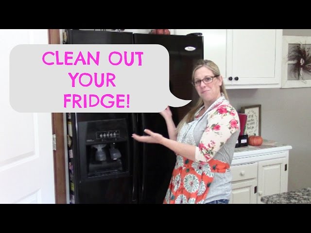 How To Clean Out Your Refrigerator ~ Motivational Moday