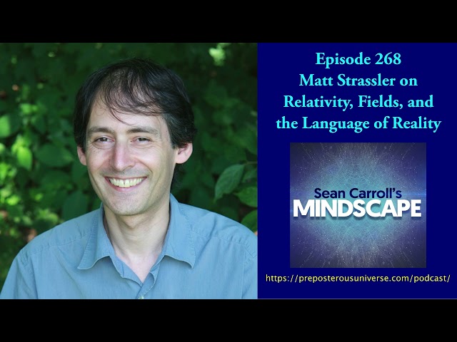 Mindscape 268 | Matt Strassler on Relativity, Fields, and the Language of Reality