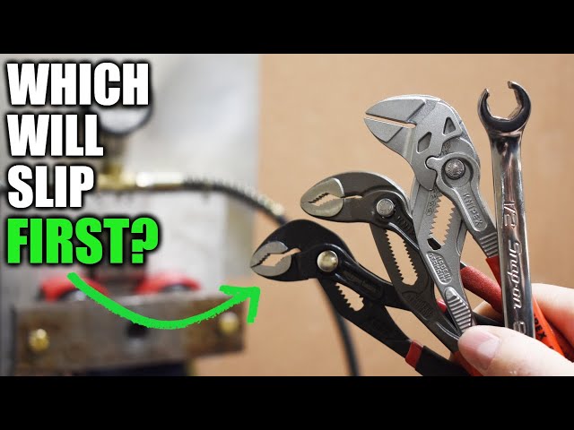 Can Pliers Beat a Wrench? Knipex Pliers Wrench vs Cobra & Amazon Basics Clone