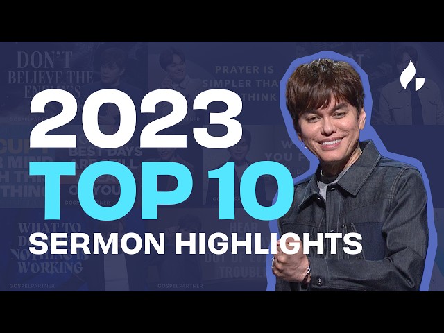Top 10 Sermon Highlights By Joseph Prince In 2023 | Introducing The Gospel Partner YouTube Channel