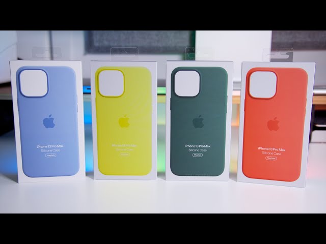 Official Apple iPhone Spring 2022 Cases with MagSafe