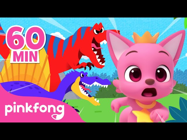 Ankylosaurus and Tyrannosaurus Rex! | Pinkfong Dinosaurs Songs | Kids Songs | Pinkfong Baby Shark