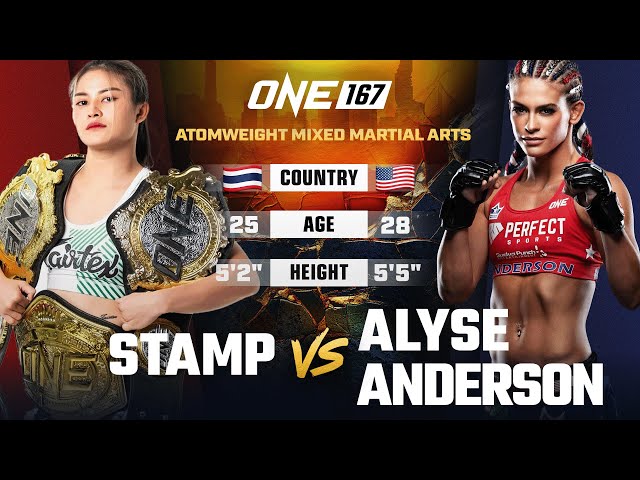 Savage Striking 🔥 Stamp vs. Alyse Anderson | Full Fight Replay