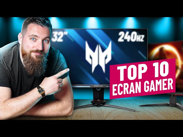 TOP 10 MEILLEURS ECRANS PC GAMER & CONSOLE