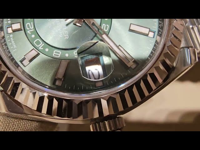 New Rolex Skydweller Olive Dial Ref. 336934 One of The Hottest Watches Out there #rolex #watches
