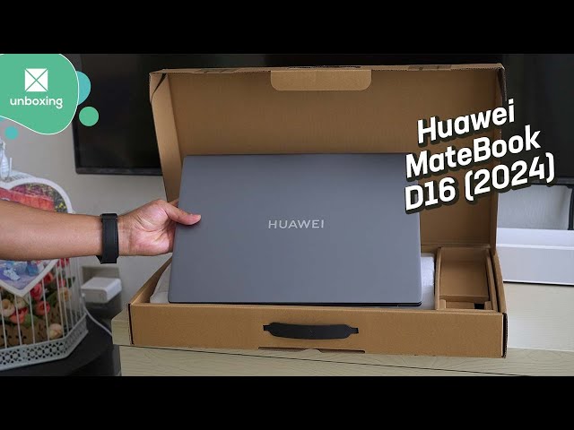 Huawei MateBook D16 (2024) | Unboxing en español