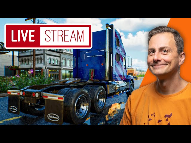 Live Talk und TRUCK DRIVER American Dream auf PS5 :: danach Heavy Duty Challenge