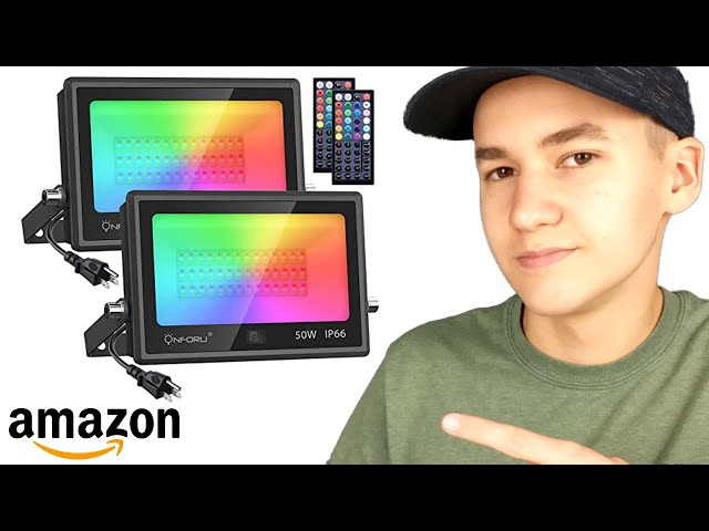 Onforu 50w LED Flood Lights 2-Pack - (Review) Amazon