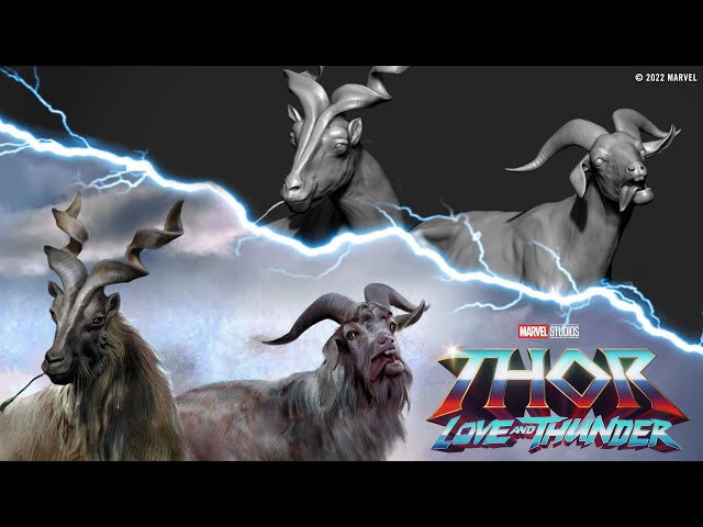 The Goats' Origins | VFX Behind The Scenes of Thor: Love and Thunder