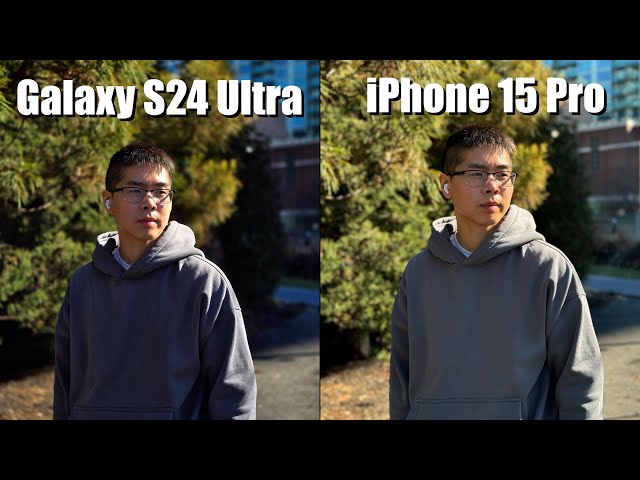 Samsung Galaxy S24 Ultra (Updated)  vs iPhone 15 Pro Camera Comparison!