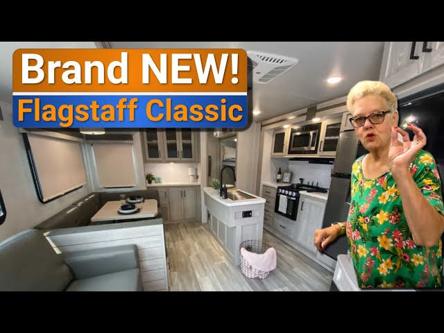 Better than Grand Design RV? Tour of a Forest River Flagstaff Classic 832BWS