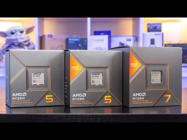 AMD 8000 Series CPUs - Full Range Tested! (8500G, 8600G & 8700G) [4K]
