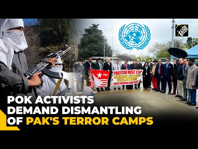 PoK activists stage anti-Pakistan protest outside UN, demand dismantling of terror camps