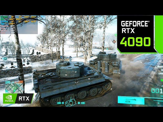 Battlefield 2042 : RTX 4090 24GB + i9 13900K ( 4K Ultra Graphics RTX ON / DLSS OFF )