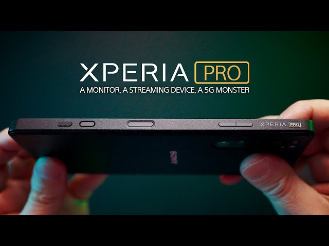 Sony Xperia PRO Review - Monitor, Stream, Share.