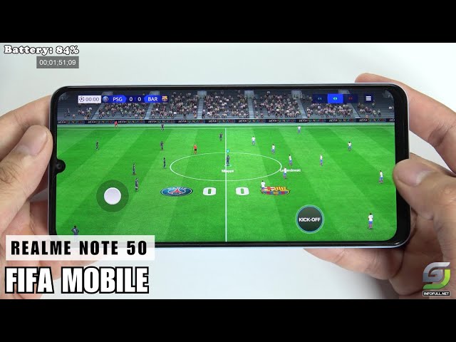 Realme Note 50 test game EA SPORTS FC MOBILE 24 | Unisoc Tiger T612