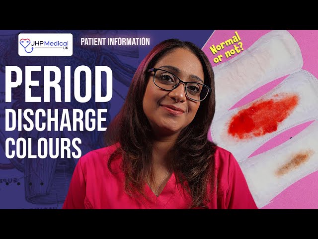 Is My Period Discharge Normal? Pink, Red, Or Brown Discharge - What's Normal
