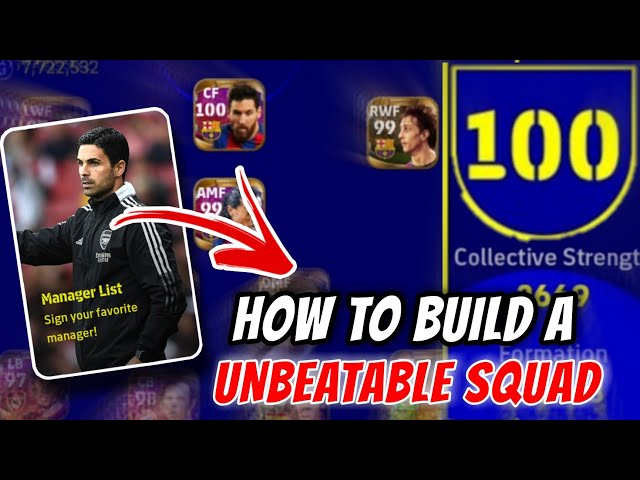 This 3 Steps Will Makes You A Pro Player | How To Make Unbeatable Squad With Best Managers