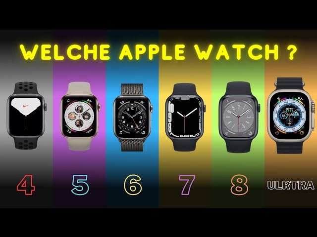 Welche Apple Watch passt zu dir? - 2024