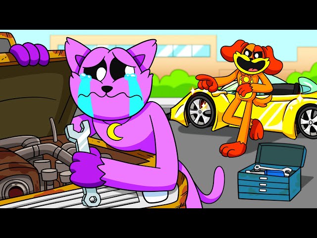 CATNAP BUYS HIS FIRST CAR?! (Cartoon Animation)