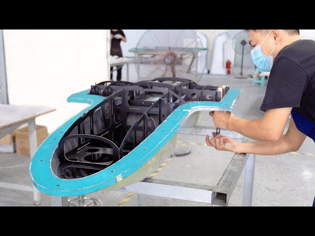 How to Build a Carbon Fiber Plane？Process of VTOL Fixed-Wing Drone Construction
