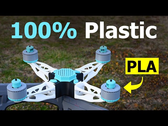 This ENTIRE Quadcopter is 3D Printed (Even the Motors) Pt 1