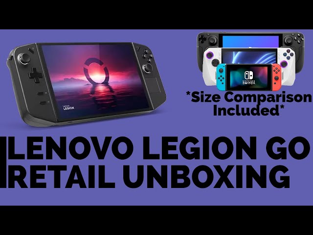 Lenovo Legion Go | UNBOXING & Size Comparison