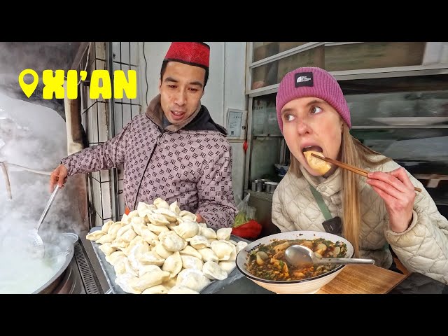 HALAL FOOD ADVENTURE in the Xi'an Muslim Quarter