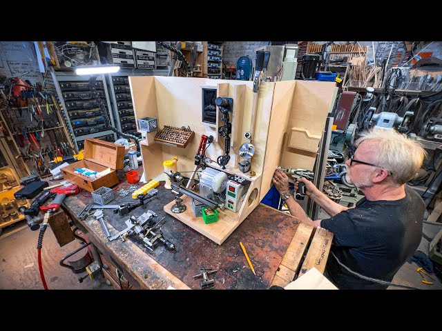 Adam Savage's One Day Builds: Mini Lathe Workstation!
