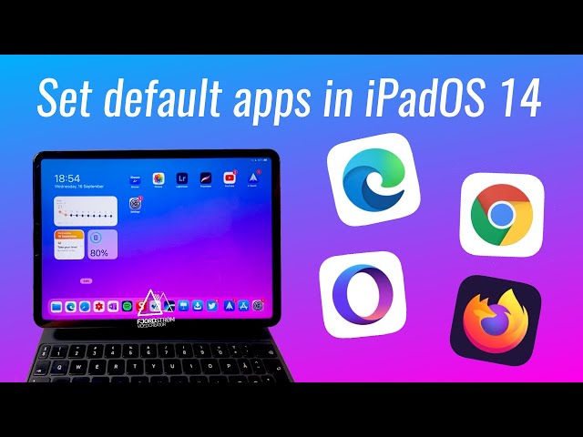 iPadOS 14 is out! — How to set a third-party browser as default?