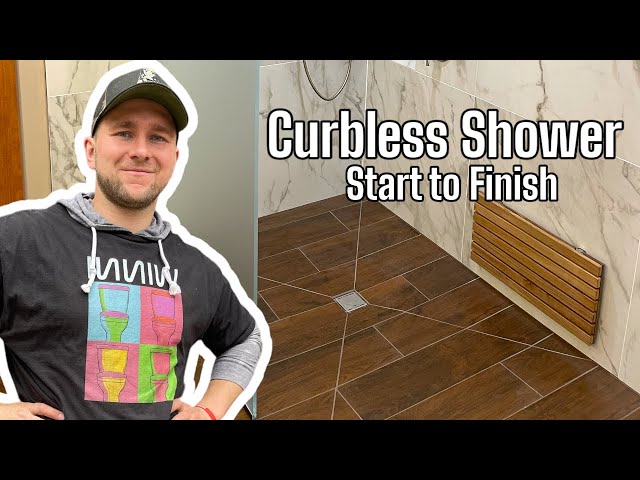 How to build a Curbless Shower. Start to finish. GURU Shower System. WINNI.