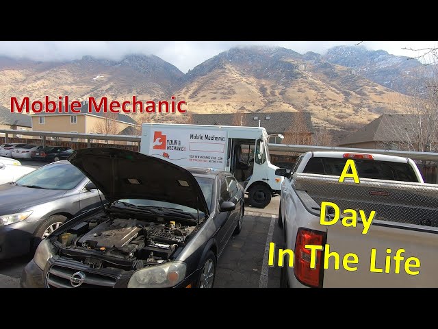 A day in the life of a mobile mechanic. *Cold winter day*