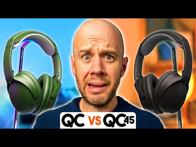 Bose QuietComfort vs Bose QC45 - one HUGE difference!
