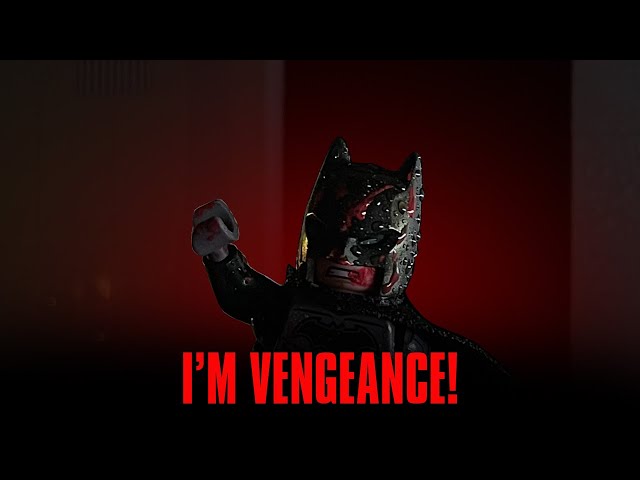 I'm Vengeance! Batman (2022) Subway Fight Scene | LEGO (stop-motion)