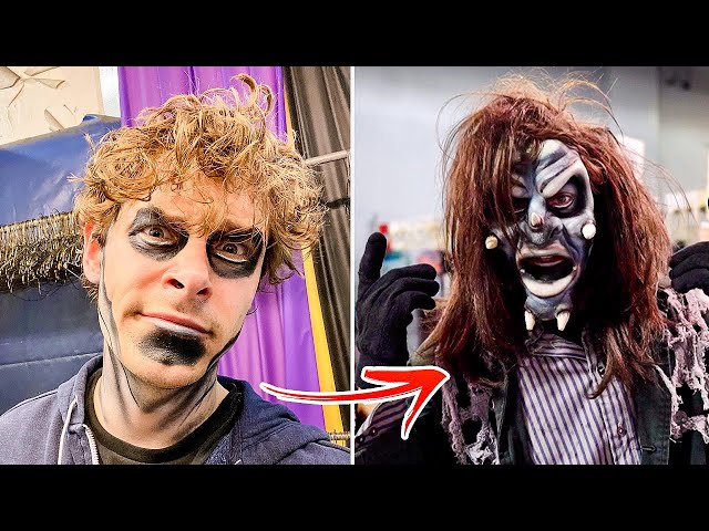 I Became a Scare Actor at Knotts Scary Farm & More! | Knotts Scary Farm 2021!