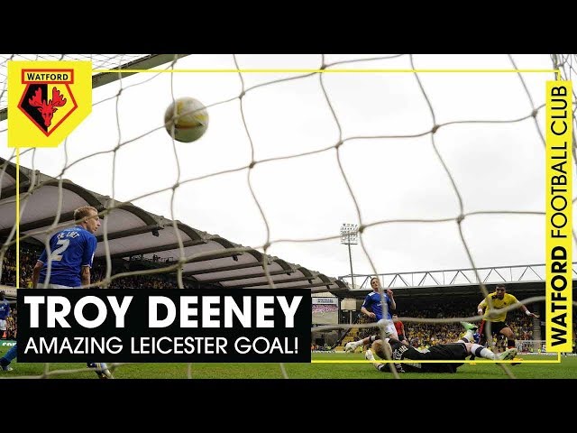 TROY DEENEY | AMAZING LAST-MINUTE GOAL V LEICESTER SENDS WATFORD TO WEMBLEY!