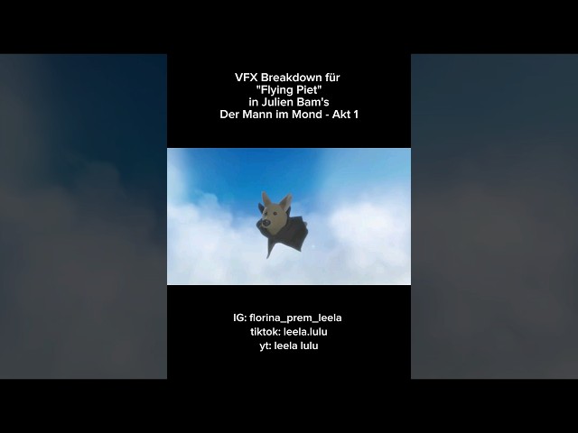 #VFXBreakdown für Monsieur Piet's Flug in "Der Mann im Mond Akt 1" von #julienbam #dermannimmond#vfx