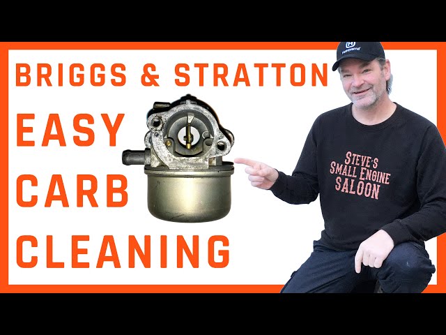 Easiest Way To Clean A Metal Briggs Carburetor