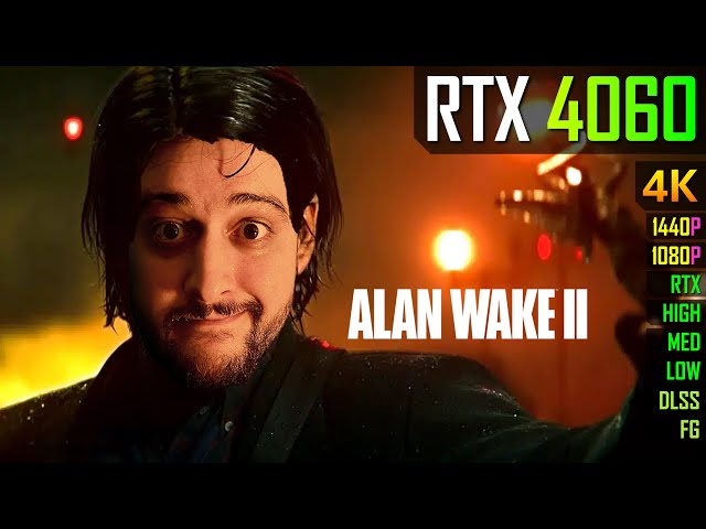 RTX 4060 8GB - Alan Wake 2