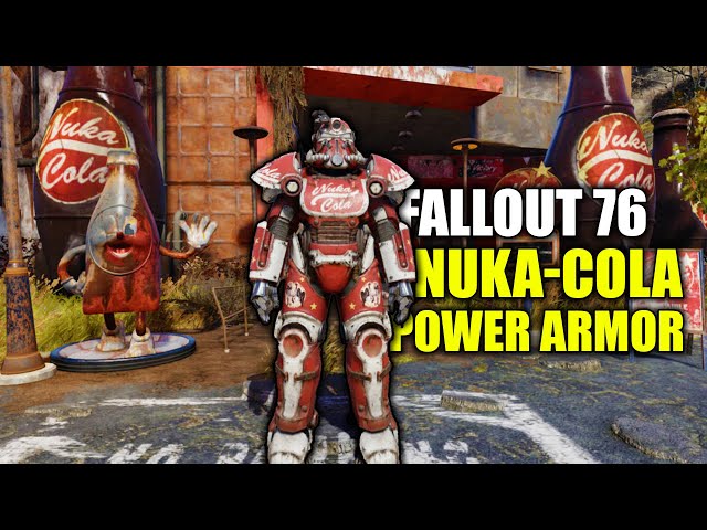 Fallout 76 - Nuka Cola Power Armor Paint Location