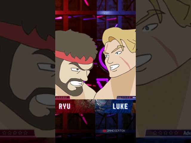Every VS Screen : Street Fighter 6 #shorts #streetfighter6 #animation