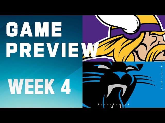 Minnesota Vikings vs. Carolina Panthers | 2023 Week 4 Game Preview